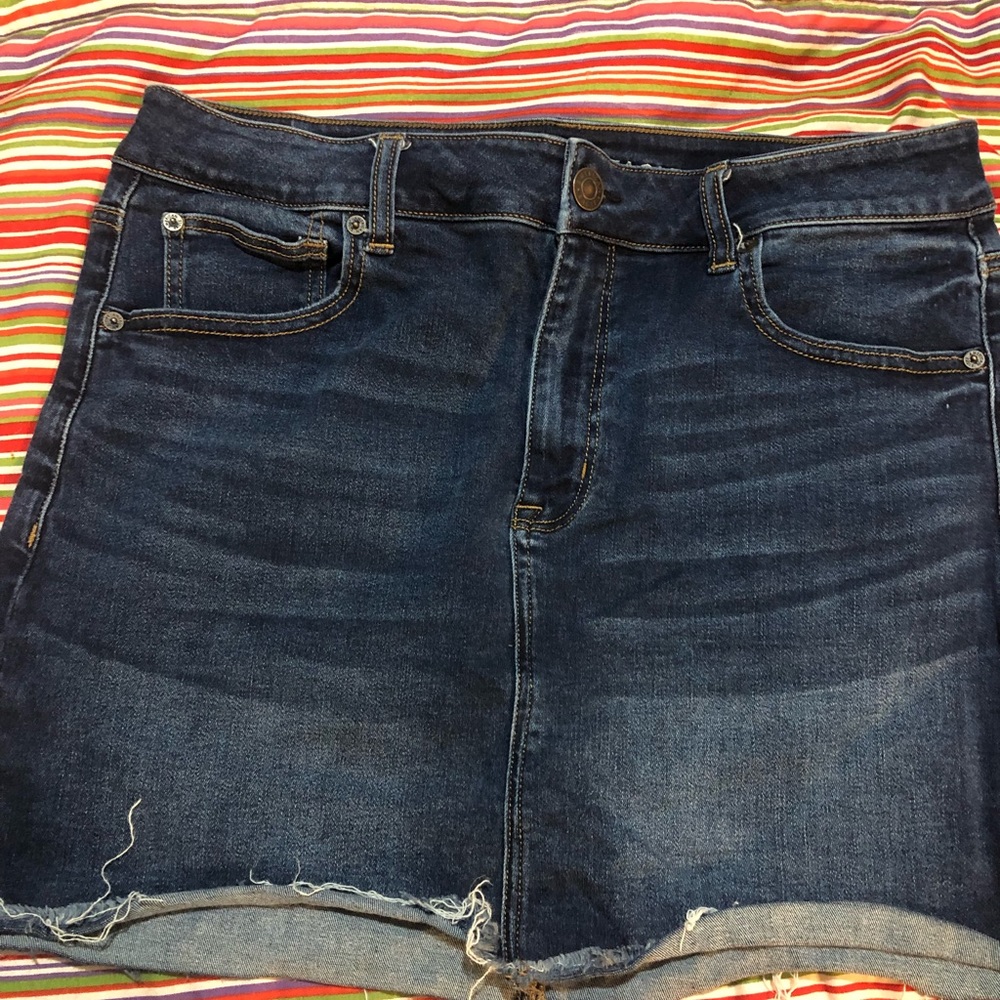 American Eagle jean skirt